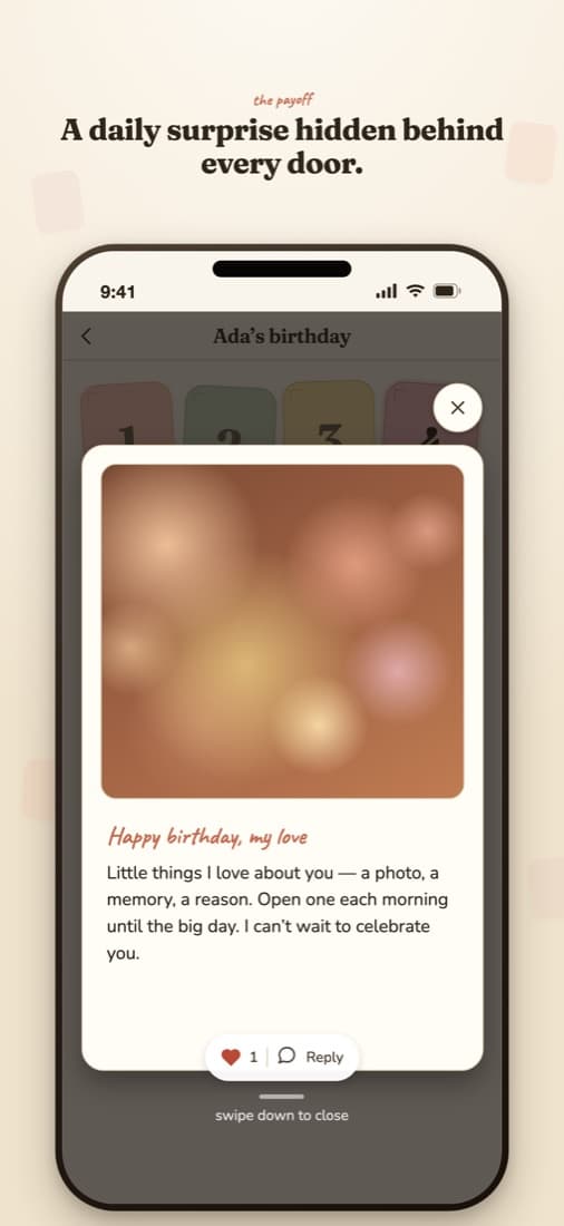 Hidden Days App Store screenshot 2 of 5